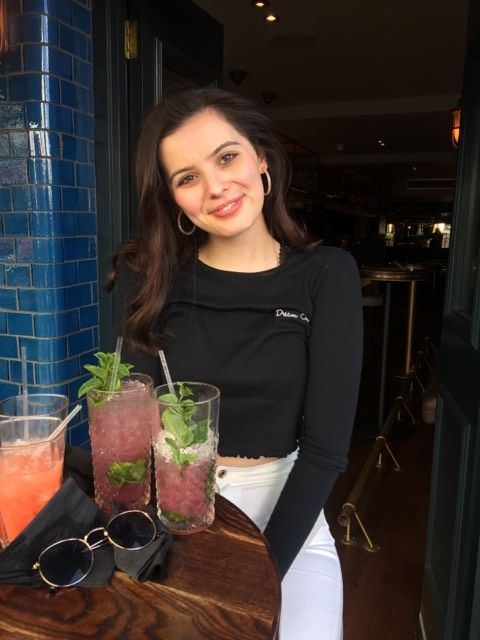 Image may contain: Worker, Female, Person, Human, Mojito, Alcohol, Drink, Beverage, Cocktail