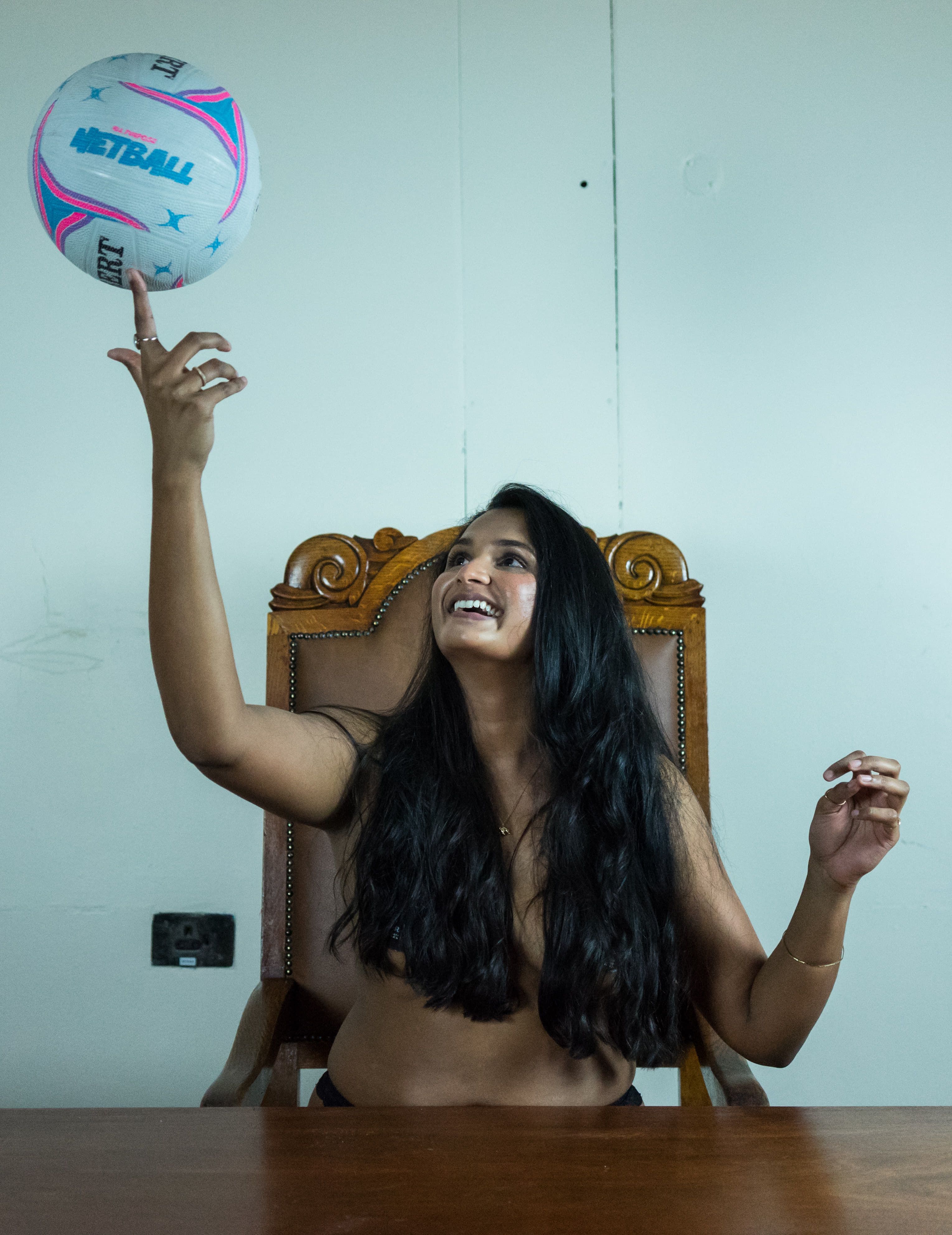 Image may contain: Finger, Ball, Person, Human, Sphere