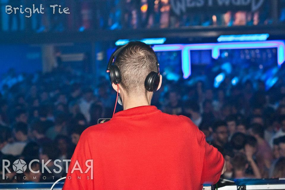 Clean pussies: Westwood was DJing for 2000 students