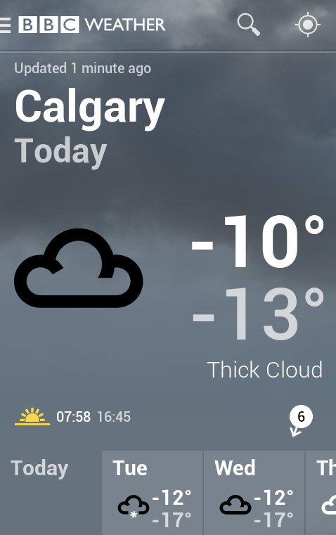 Calgary Screenshot
