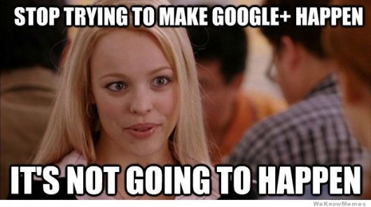 Google Plus Meme