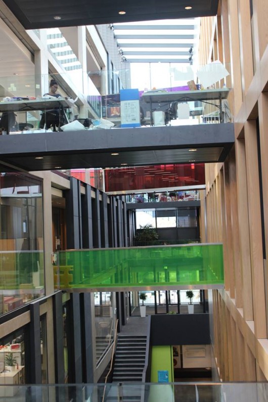 The new £16.2 million Abercrombie building