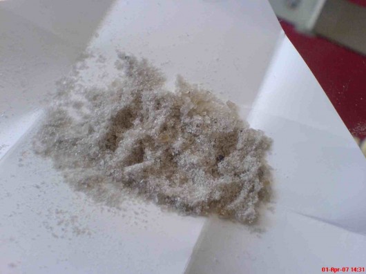 PMA is now being found more in powder and crystals