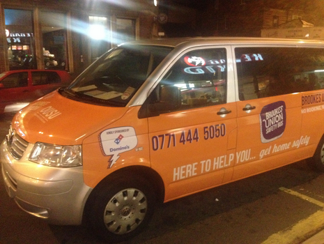 The wildest nights out end with the safety bus