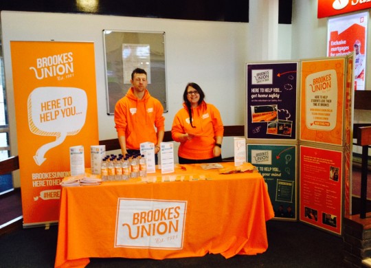 Student union employ students to get their message out on campus