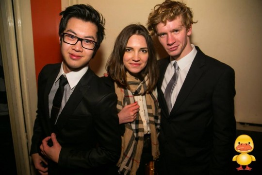 A bit too formal for fuzzys, but we're loving the suits