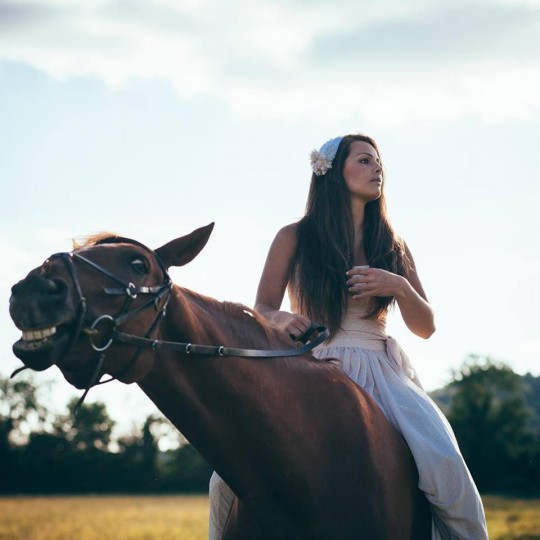 The horse doesn't seem so impressed