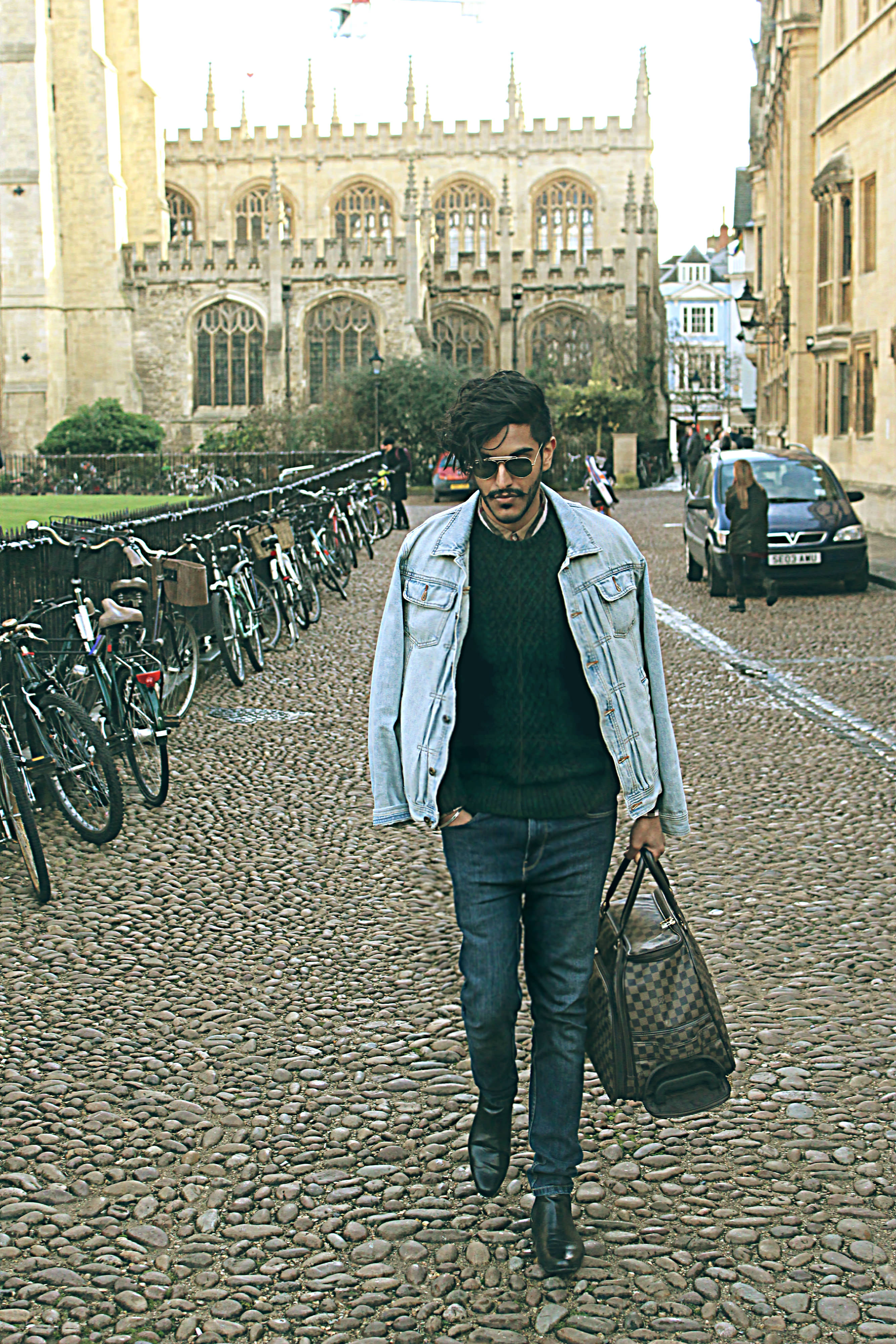 Jumper- Zara / Denim Jacket- Urban Outfitters / Jeans- River Island / Shoes-Topman