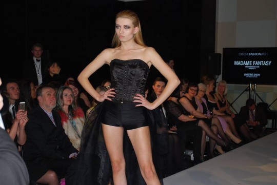 black corset