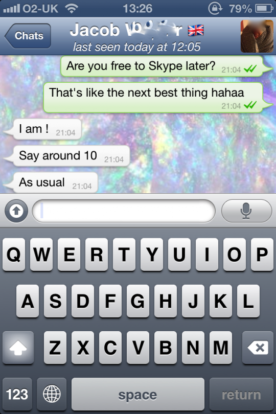 My flatmates know not to disturb me past 10.