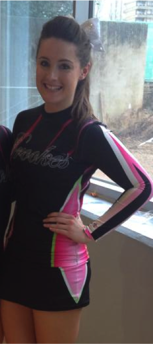 Laura, 3rd year student from Devon studying Law. Position on the squad: backspot