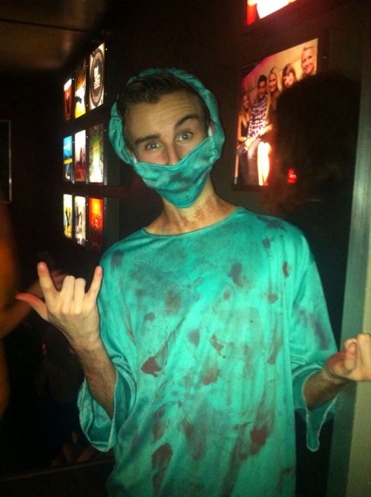 You can never use too much fake blood