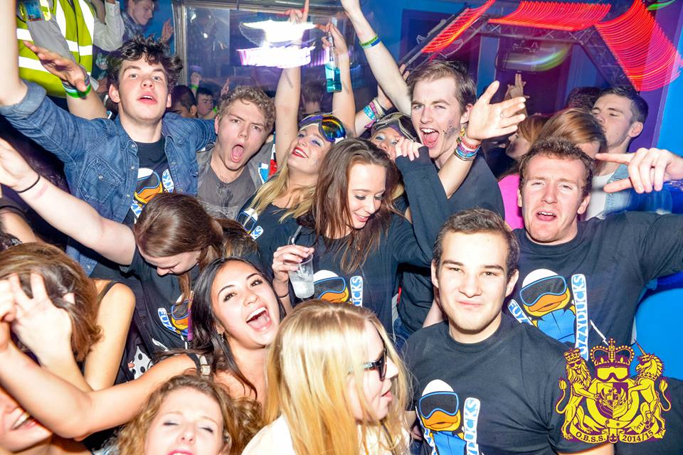 Snow socials summed up in one photo