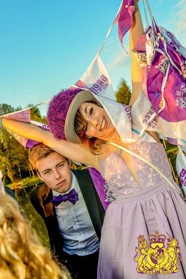 Could she be more purple?