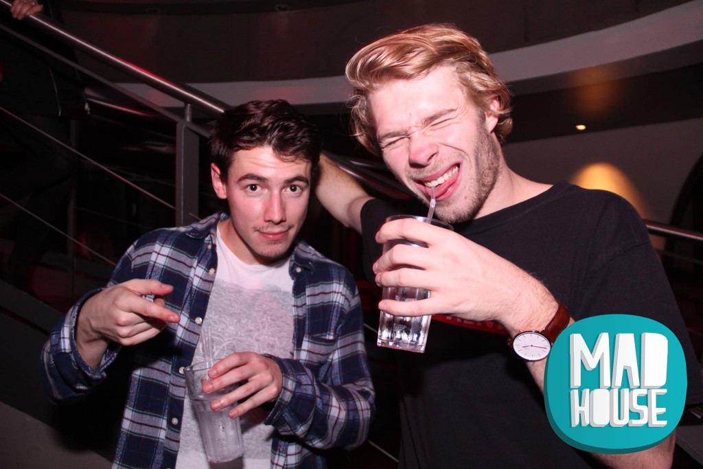That drink has made him so happy