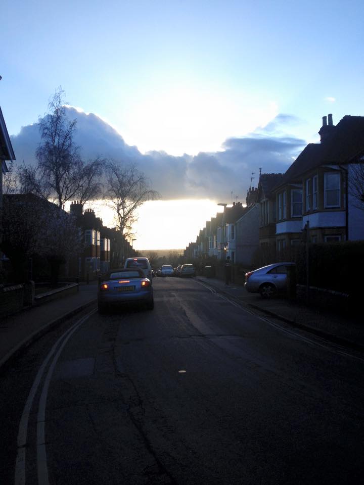 walking up Div Road is the worst part 