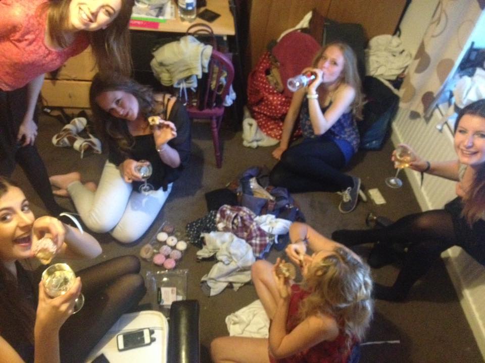 girls sleepover