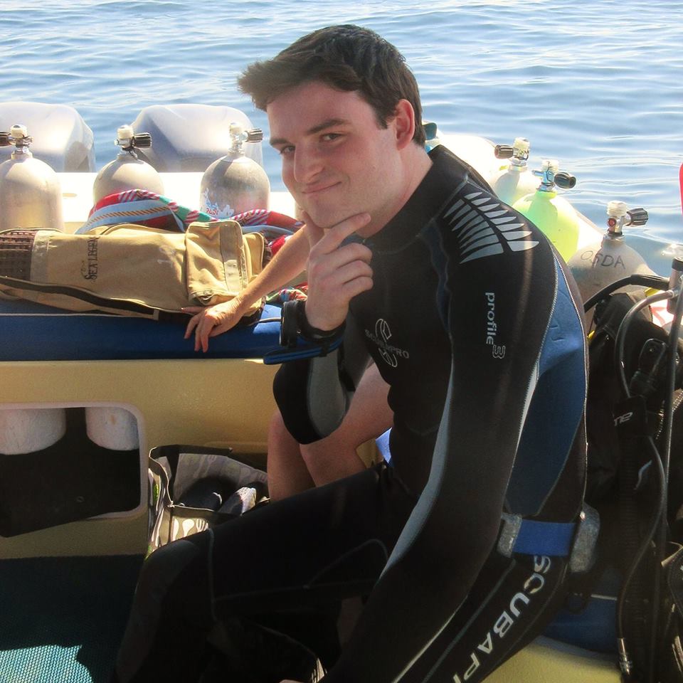 Rowland scuba diving