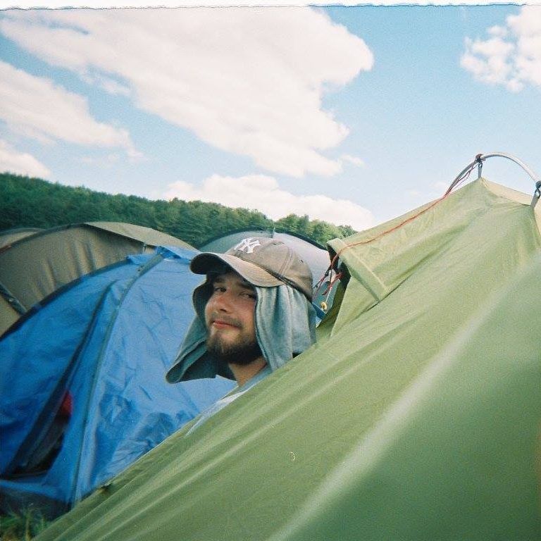 Image may contain: Mountain Tent, Tent, Camping