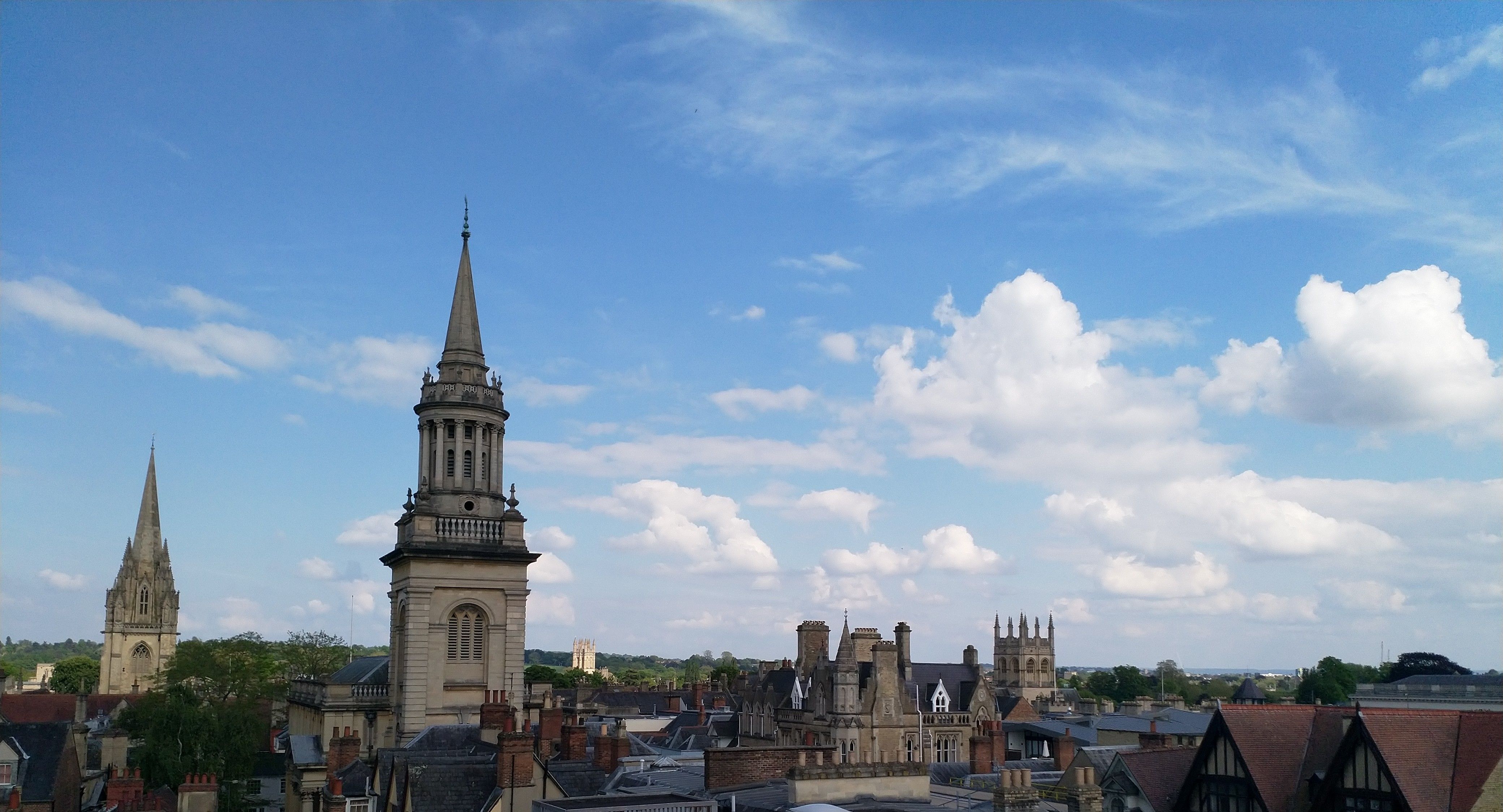 Image may contain: Clock Tower, Steeple, Spire, Tower, Bell Tower, Worship, Church, Cathedral, Building, Architecture, Roof