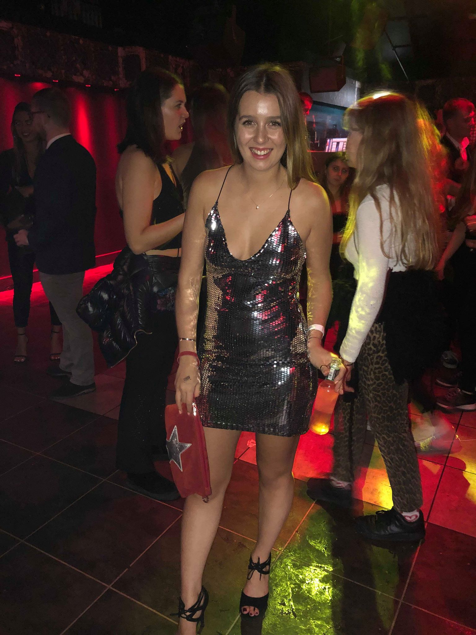 Image may contain: Footwear, Apparel, Clothing, Shoe, Fashion, Night Life, Night Club, Club, Human, Person