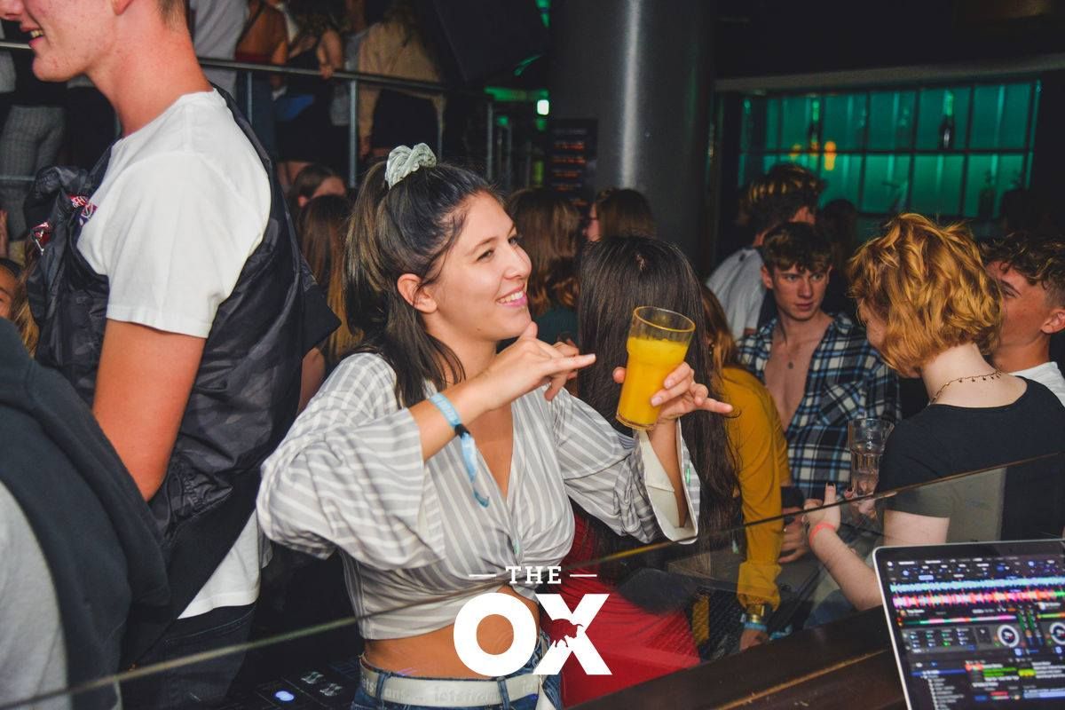Image may contain: Disco, Night Life, Drink, Beverage, Beer, Alcohol, Party, Night Club, Club, Person, Human