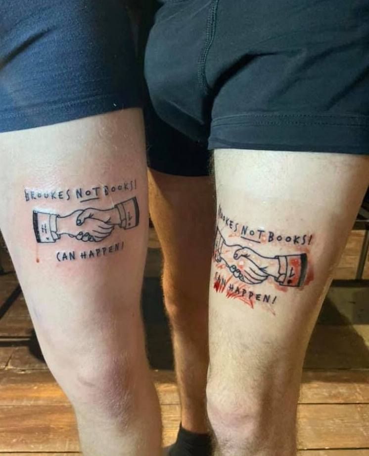 Image may contain: Human, Person, Tattoo, Knee, Skin