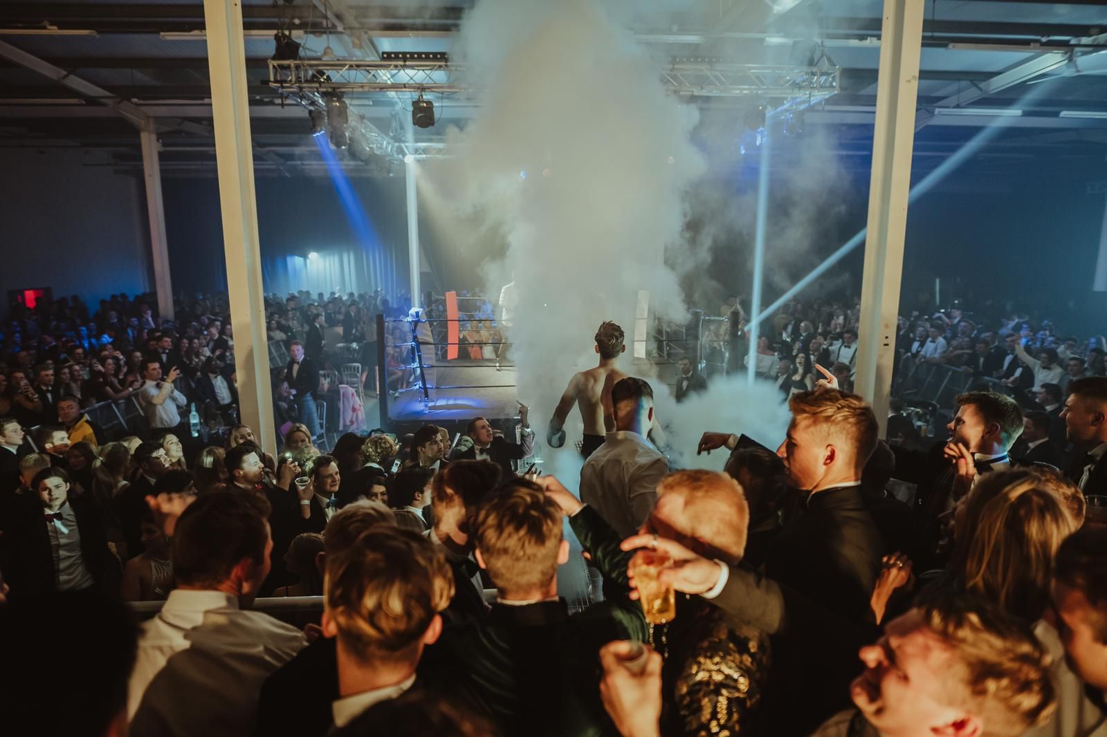 Image may contain: Stage, Indoors, Interior Design, Night Club, Club, Night Life, Audience, Crowd, Human, Person
