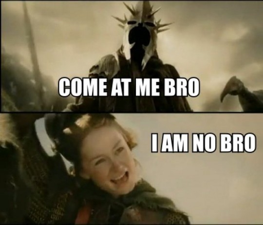 I am no man