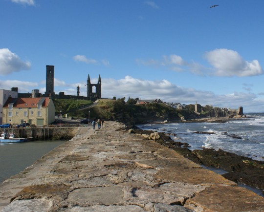 September 25th Photograph Pier St Andrews Scotland