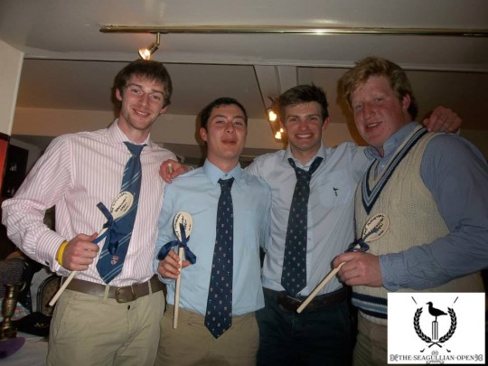 Proud winners of the wooden spoon - Cricket II