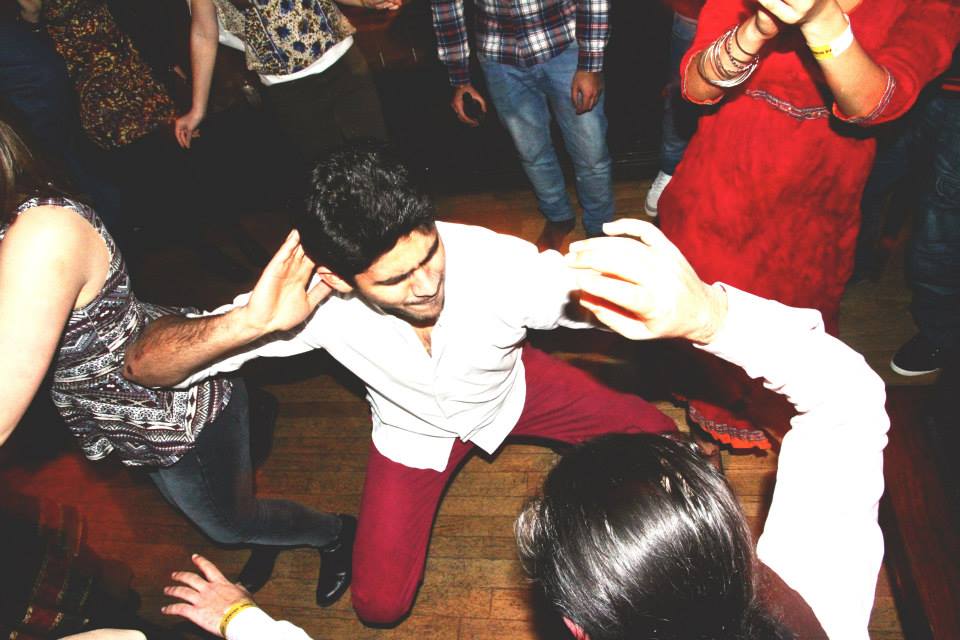 Student absorbed by Bollywood spirit at Bindy, Sitara's launch party in February