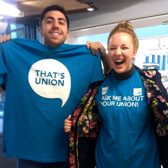 Campaigners excited to be a part of "That's Union"