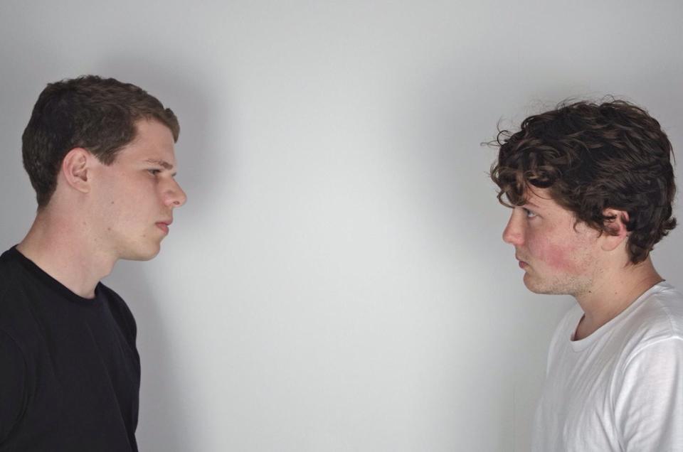 A staring competition