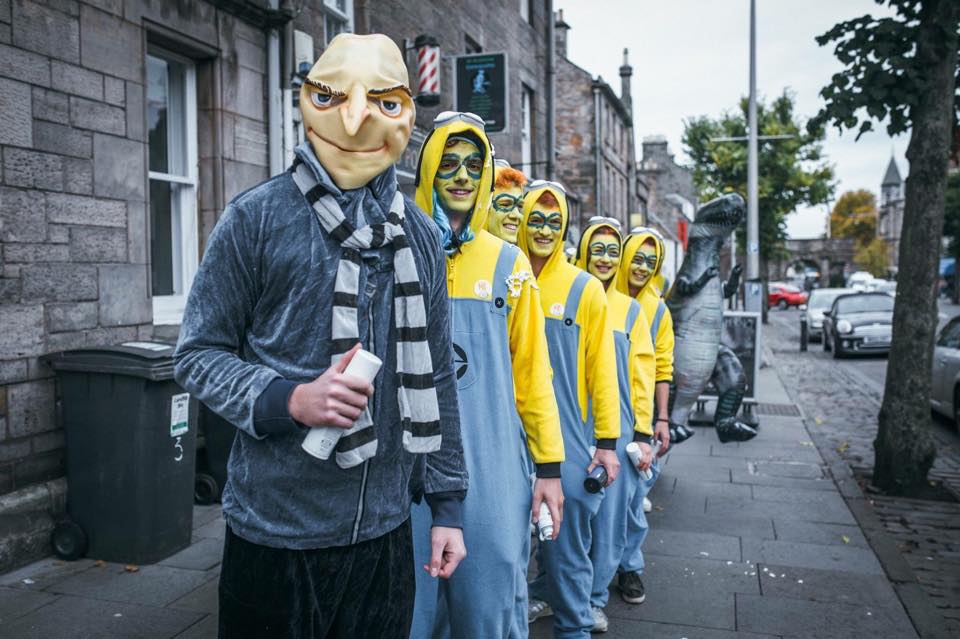 Serious points for Gru.