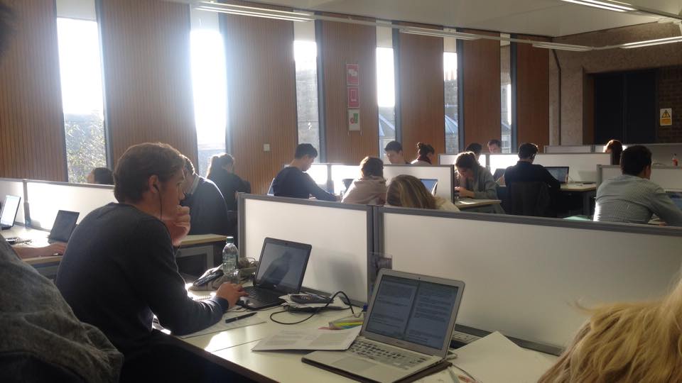 Full seats and it's not even exam time