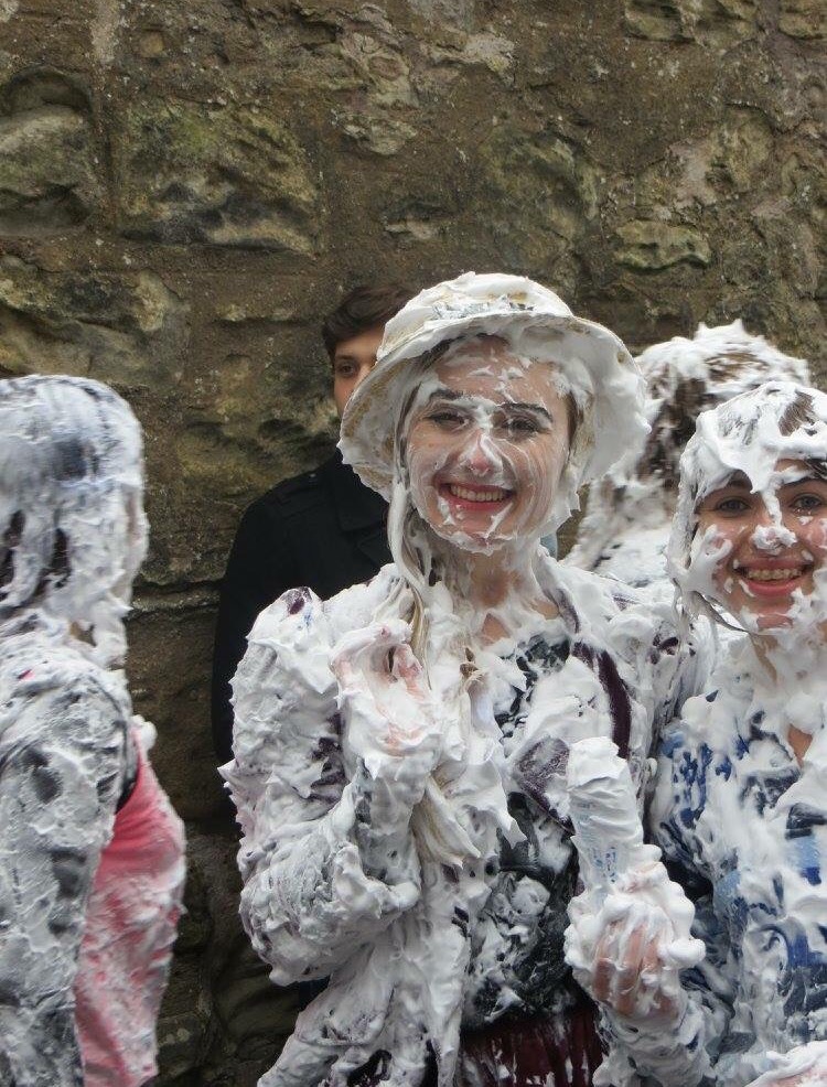 And, before you know it, Facebook is full of really flattering pictures of you covered in foam...