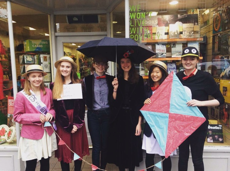 Our costumes were supercalifragilisticexpialidocious