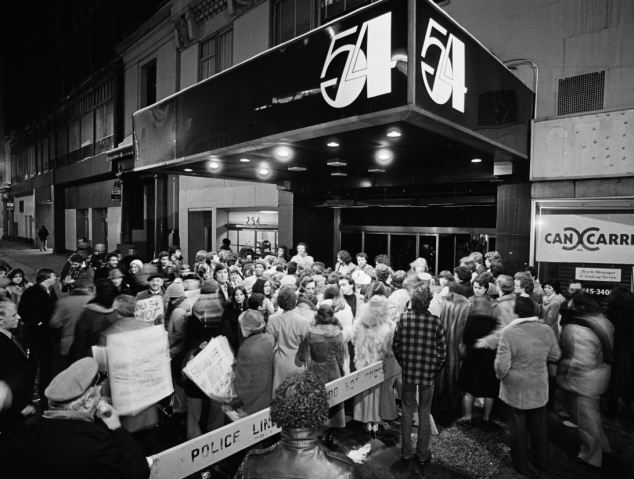 06 Mar 1978 --- Manhattan's reknowned disco and nightclub Studio 54 is located at 254 West 54th Street. --- Image by © Michael Norcia/Sygma/Corbis