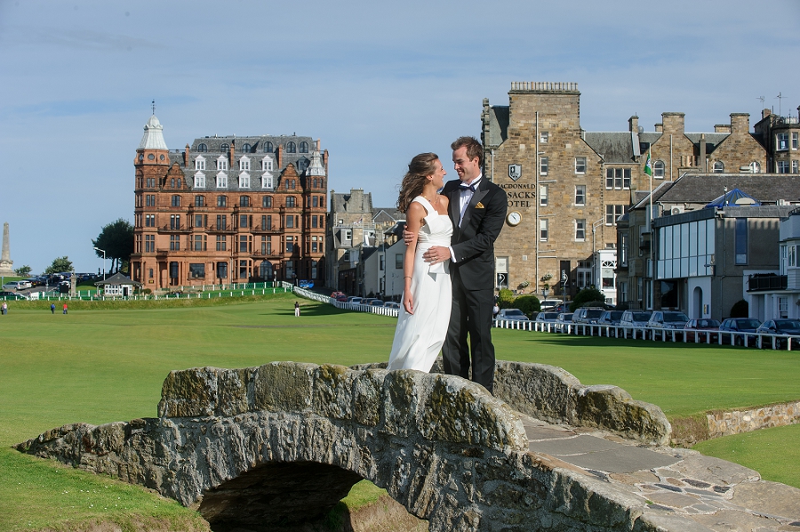 Get your wedding photos taken on the Swilcan Bridge if your handicap isn't good enough