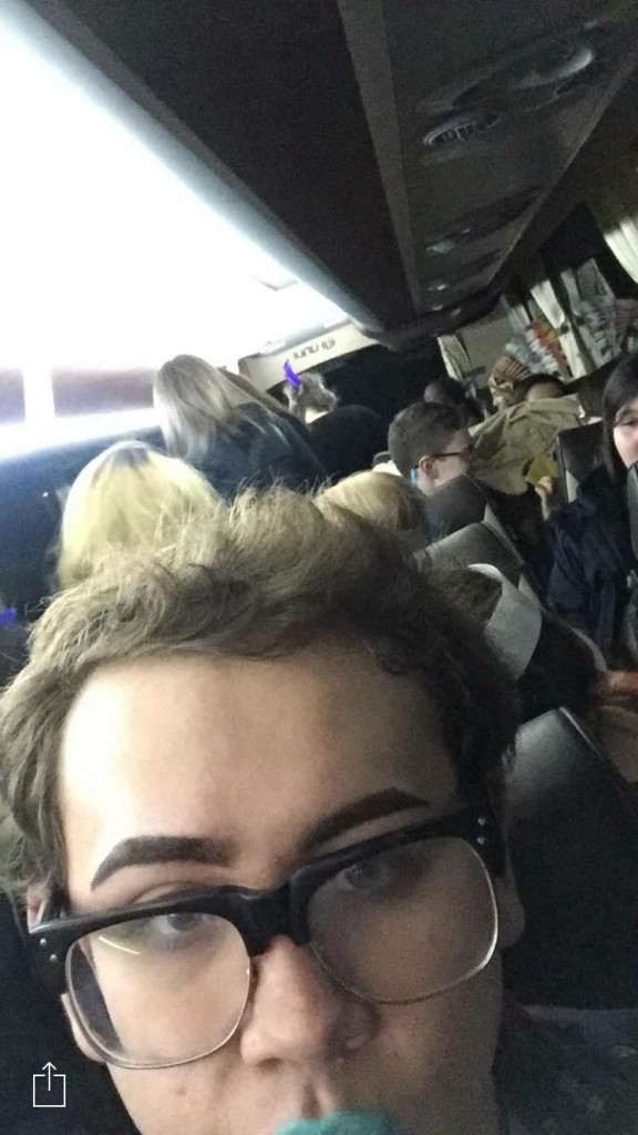 Headdress at the back