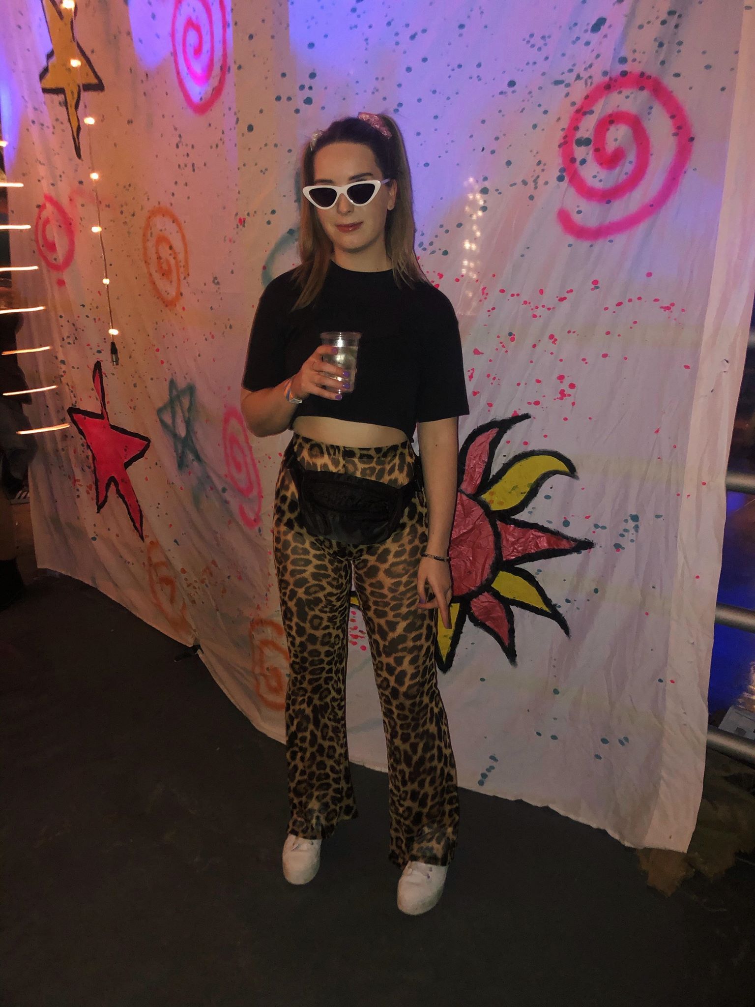 Image may contain: Fashion, Text, Art, Sleeve, Skin, Clothing, Apparel, Human, Person, Accessory, Sunglasses, Accessories