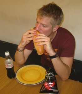One Happy Luncher, Cheers Sainsbury's