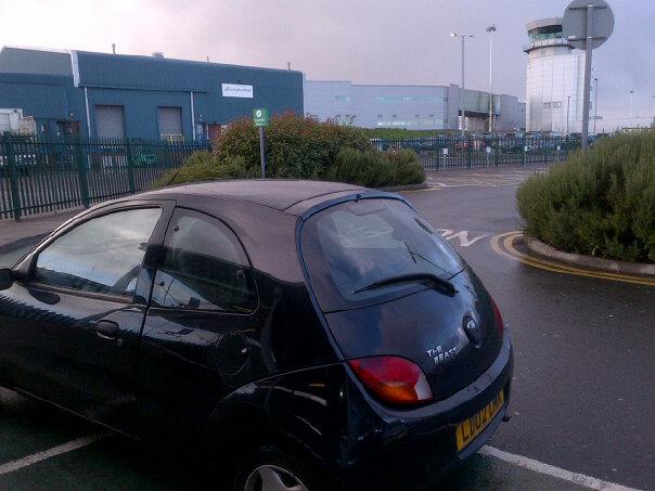 Car at Bristol Airport