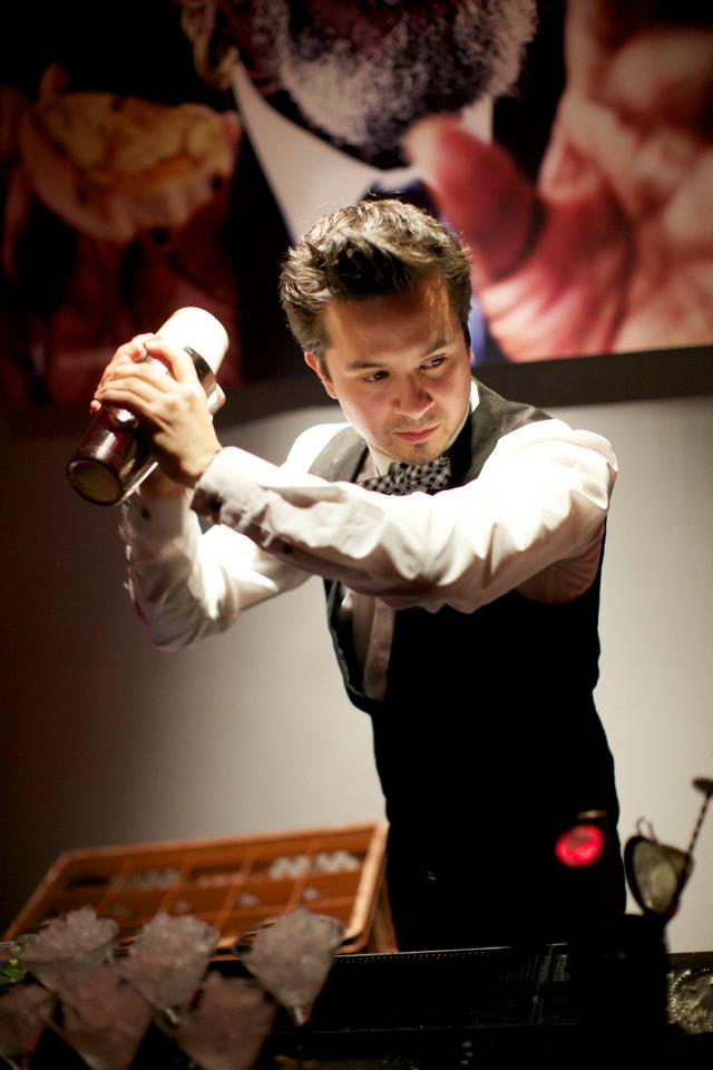 One of their skilled mixologists