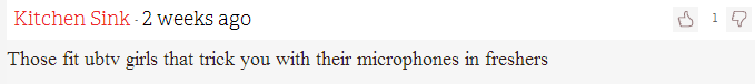 Yes, even the kitchen sink gets a nomination
