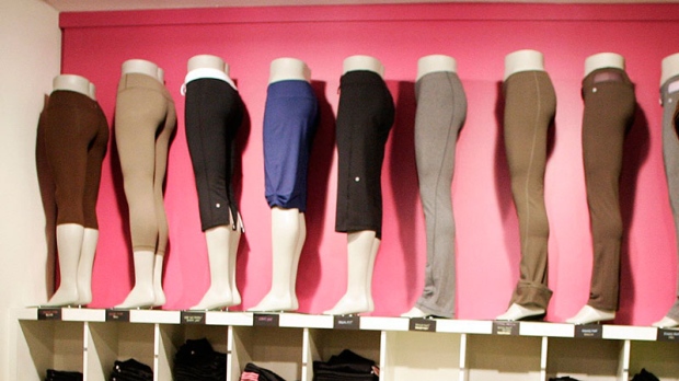 Yoga pants: Vancouver's downfall? Photo: Ctv.ca