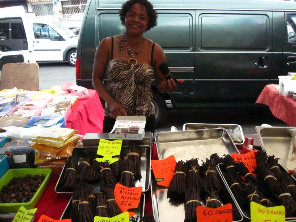 Traditional African dress: complete with bra straps