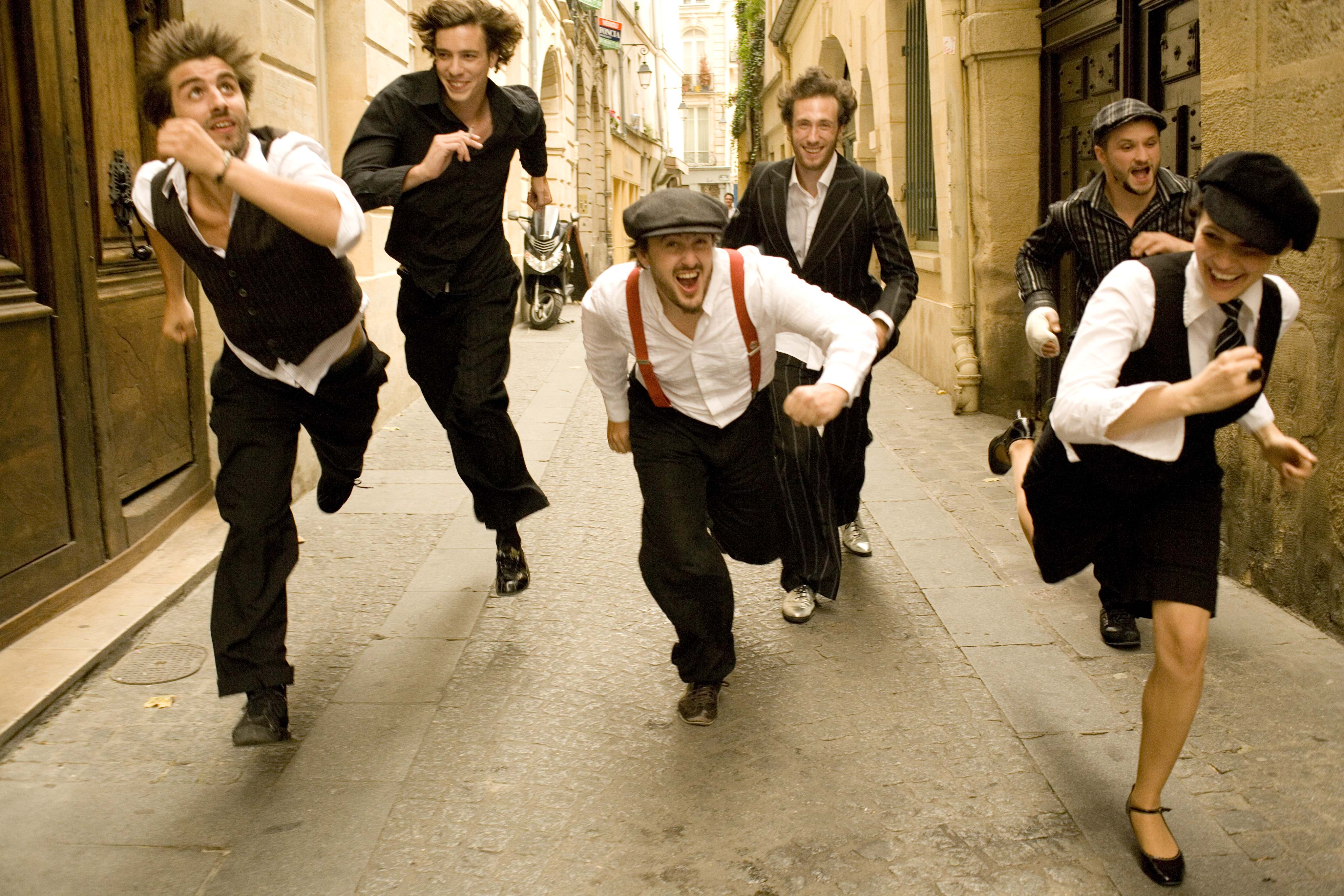 Caravan Palace on a less rainy day