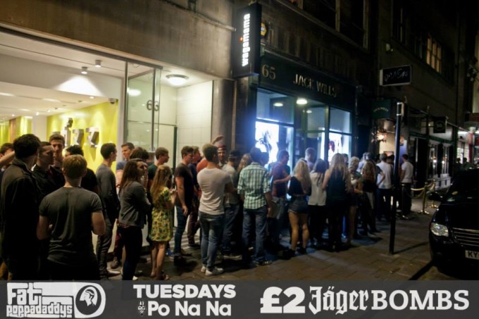 The Triangle - home of the slow-moving nightclub queue